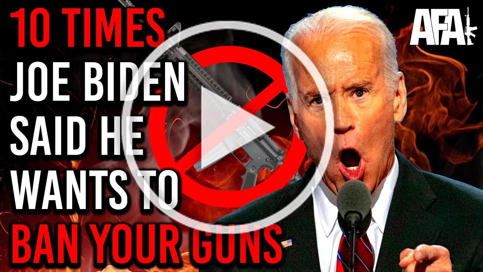 Ten Times Joe Biden Said He's Going To Ban 'Assault Weapons' - American ...